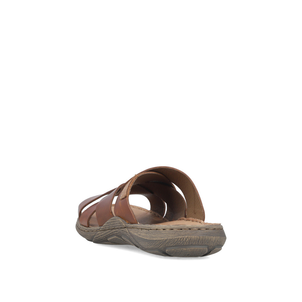 detail Pánské nazouváky RIEKER 22092-24   BROWN   F/S6