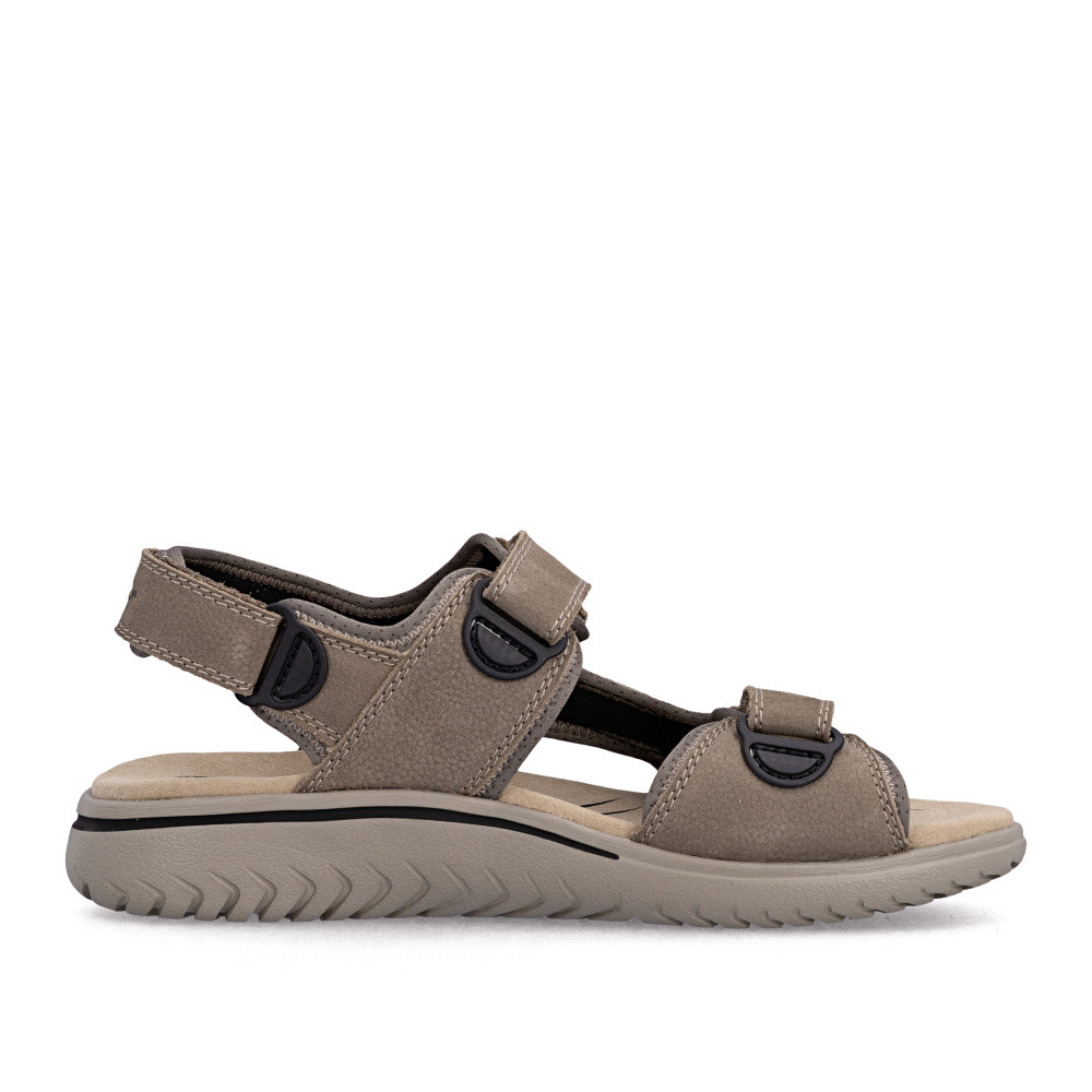 detail Pánské sandály RIEKER 26450-25 hnědá S6