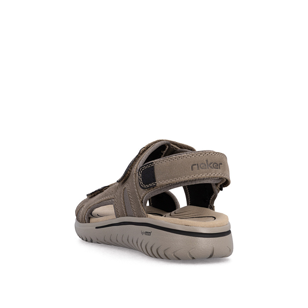 detail Pánské sandály RIEKER 26450-25 hnědá S6