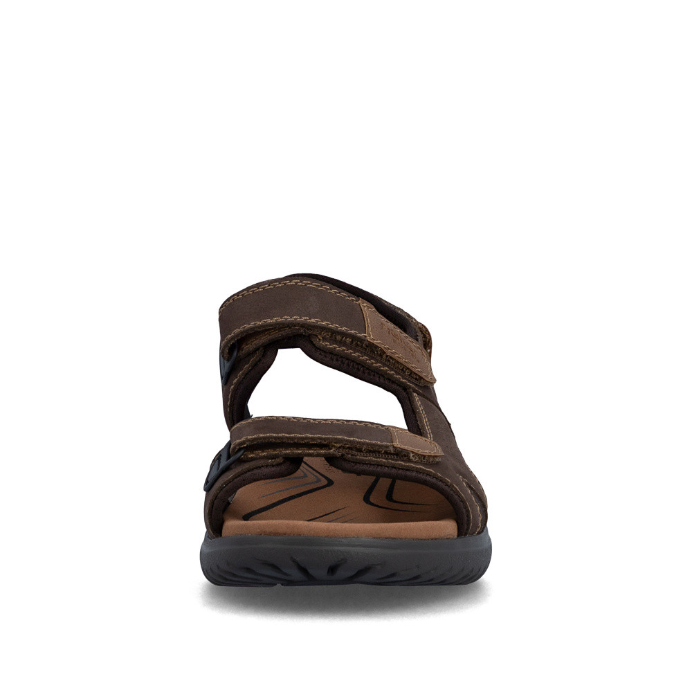 detail Pánské sandály RIEKER 26450-26 hnědá S6