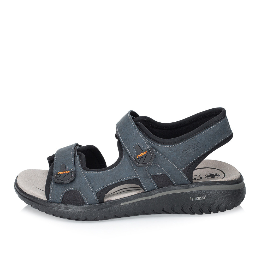 detail Pánské sandály RIEKER 26455-14 modrá S6