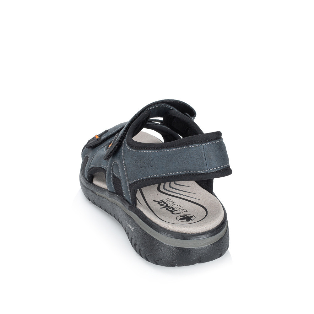 detail Pánské sandály RIEKER 26455-14 modrá S6