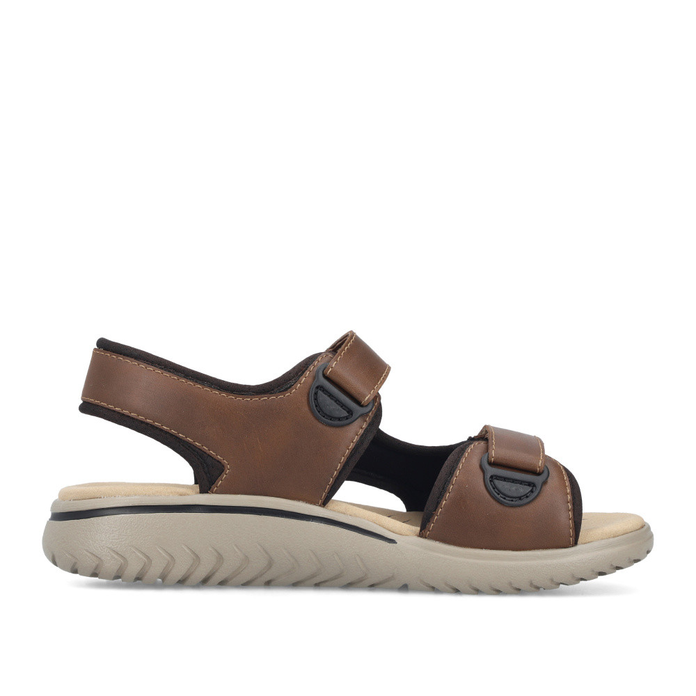 detail Pánské sandály RIEKER 26455-22   BROWN   F/S6