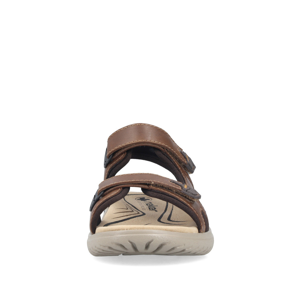 detail Pánské sandály RIEKER 26455-22   BROWN   F/S6