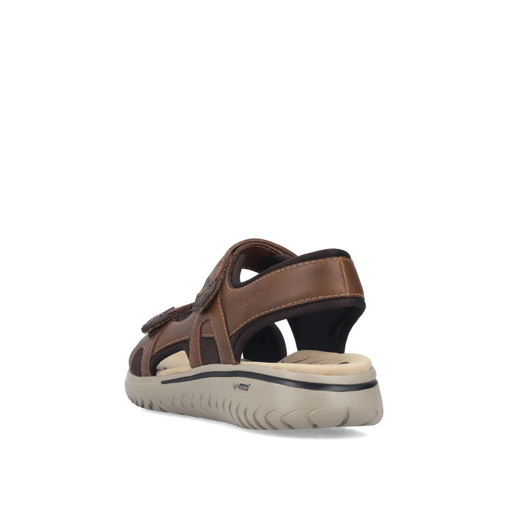 detail Pánské sandály RIEKER 26455-22   BROWN   F/S6
