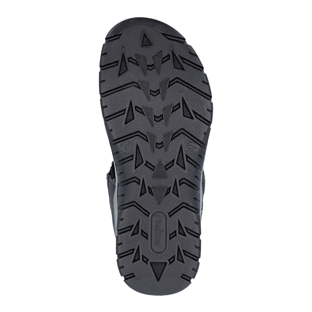 detail Pánské sandály RIEKER 26953-00 černá S6