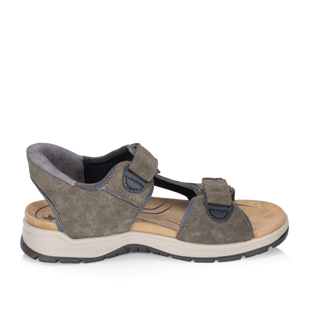 detail Pánské sandály RIEKER 26953-25 hnědá S6