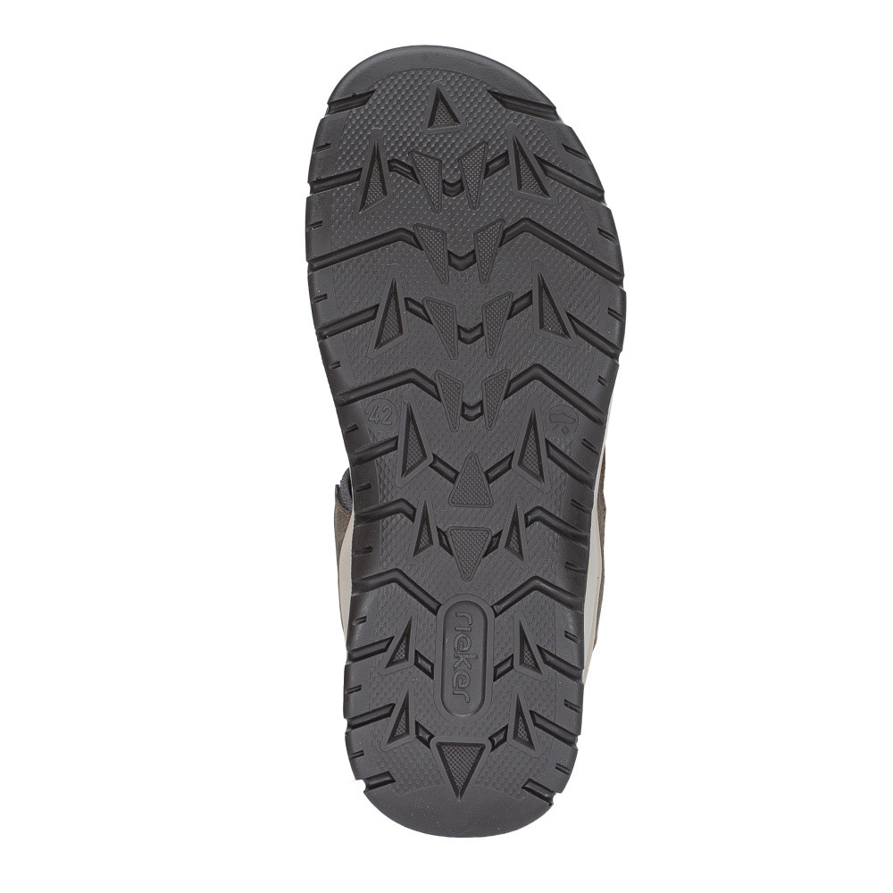 detail Pánské sandály RIEKER 26953-25 hnědá S6