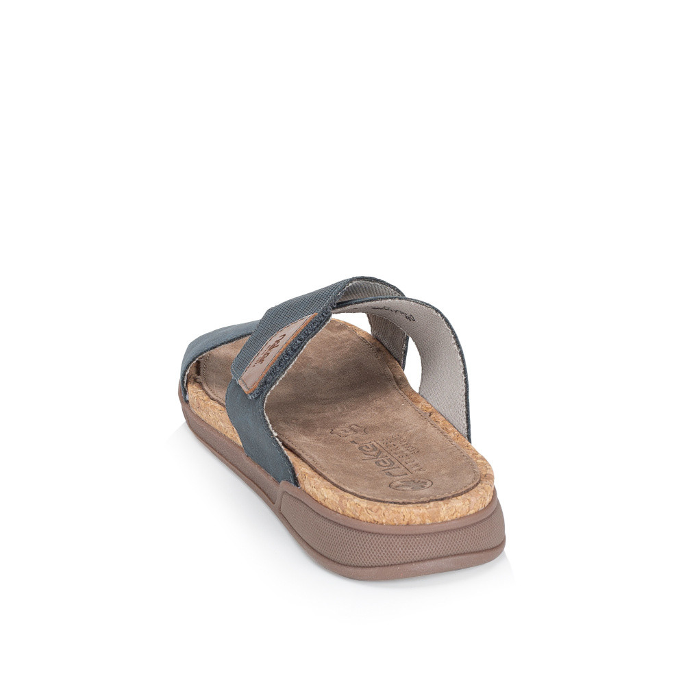 detail Pánské nazouváky RIEKER 27070-14 modrá S6