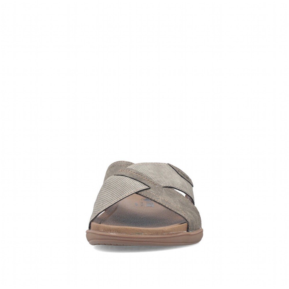 detail Pánské nazouváky RIEKER 27080-25 šedá S6