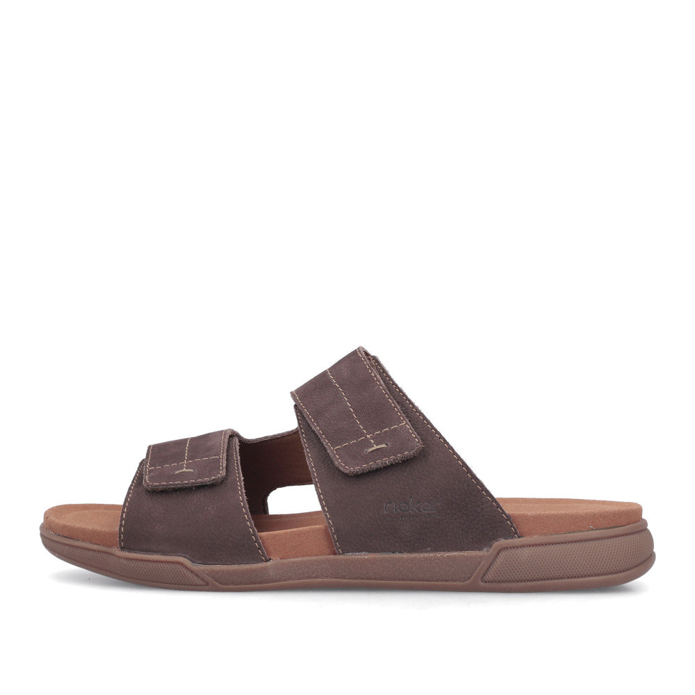 detail Pánské nazouváky RIEKER 27094-25 hnědá S6