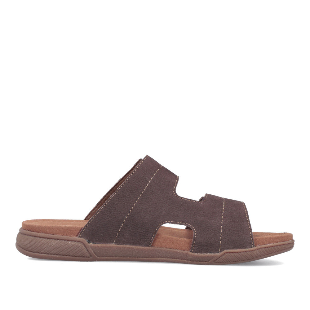 detail Pánské nazouváky RIEKER 27094-25 hnědá S6