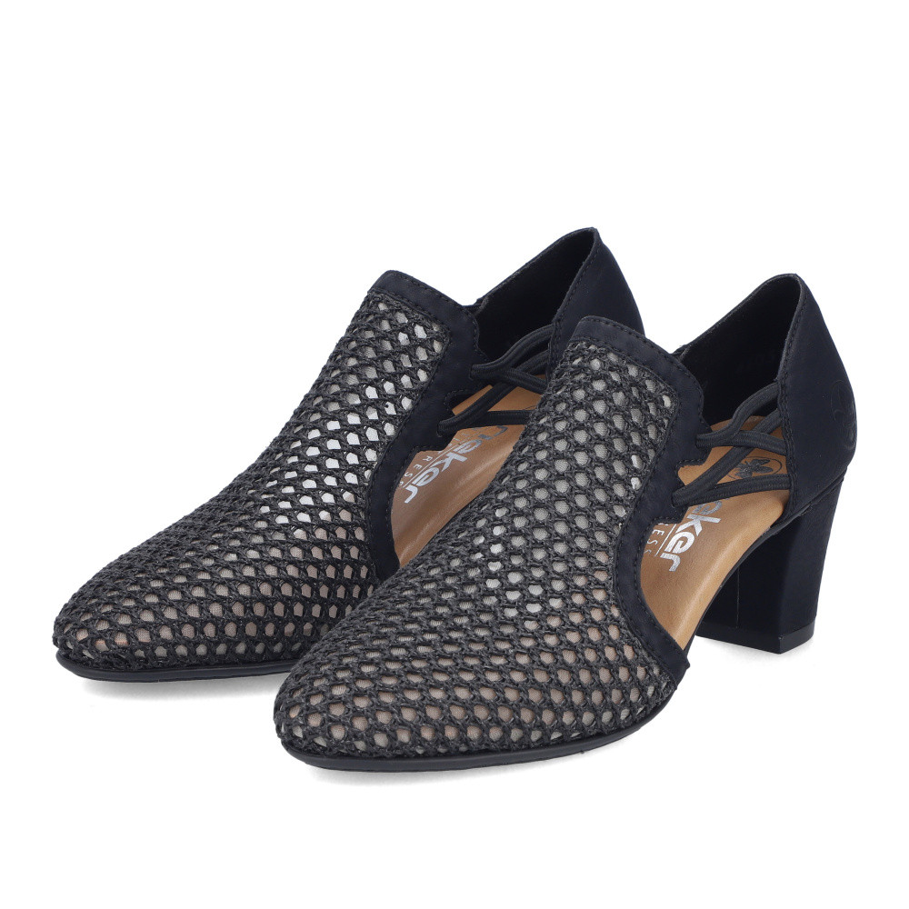 detail Dámské lodičky RIEKER 41052-00 černá S6