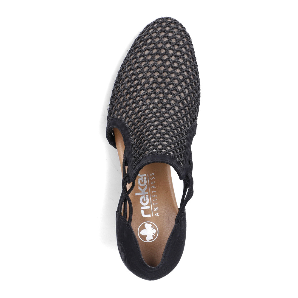 detail Dámské lodičky RIEKER 41052-00 černá S6