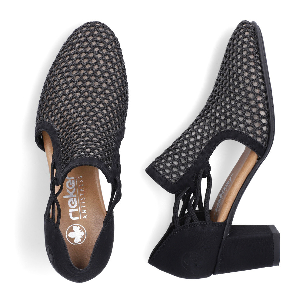 detail Dámské lodičky RIEKER 41052-00 černá S6