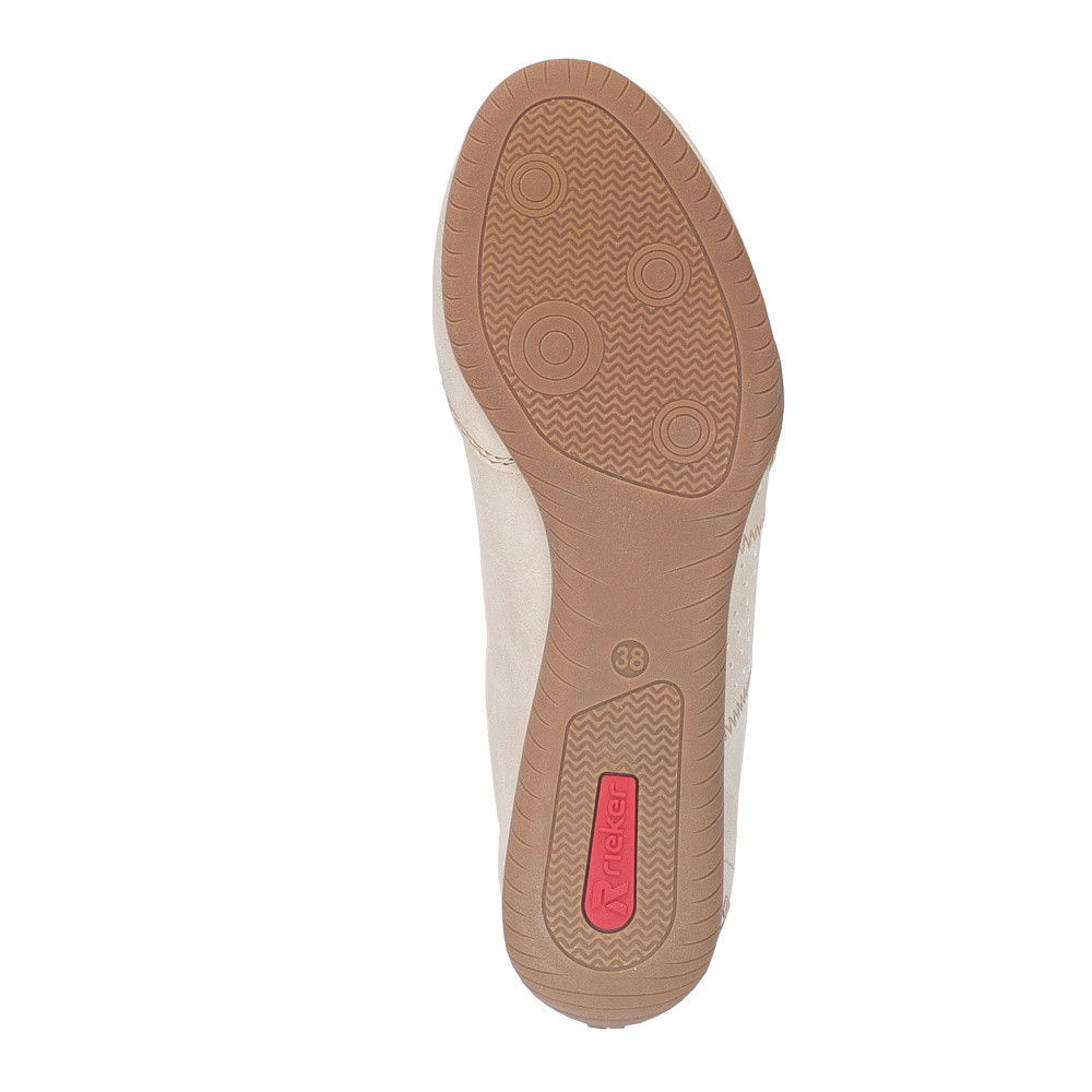 detail Dámské tenisky RIEKER 41216-62 béžová S6