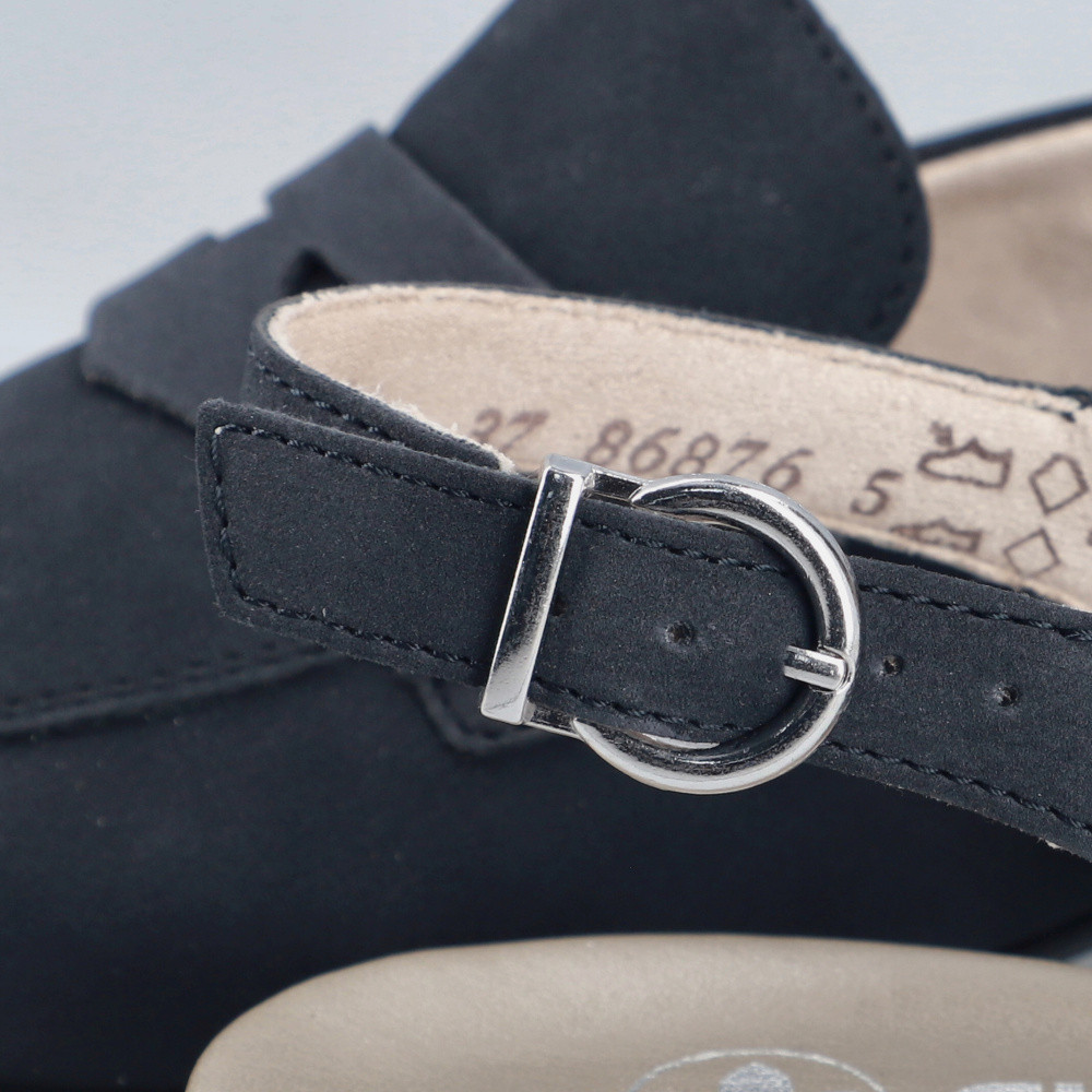 detail Dámské lodičky RIEKER 43170-14 modrá S6