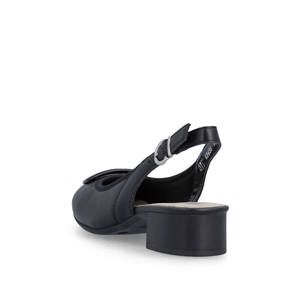 detail Dámské lodičky RIEKER 43456-00 černá S6