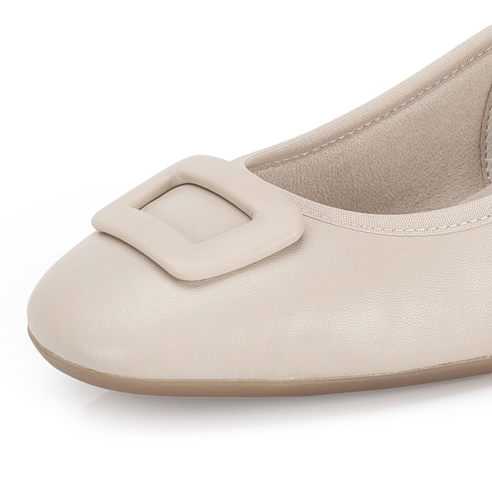 detail Dámské lodičky RIEKER 43456-62 béžová S6