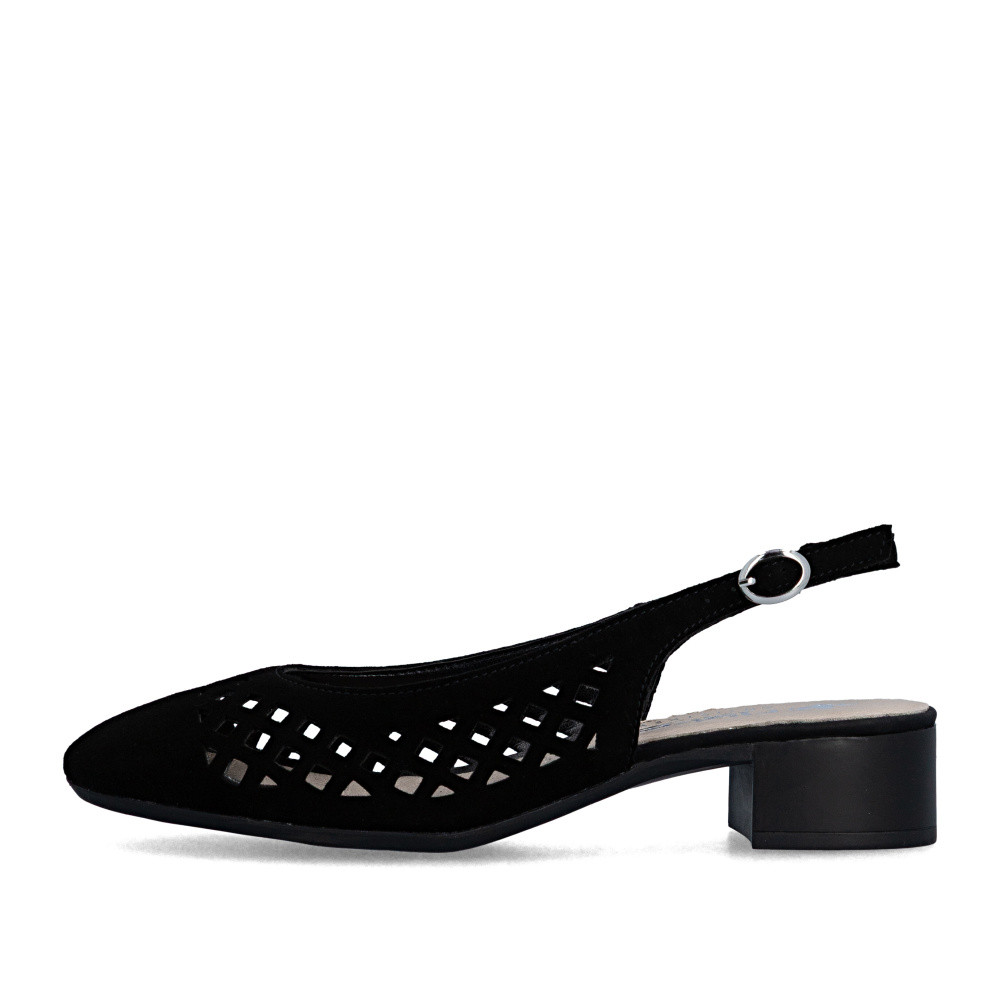 detail Dámské lodičky RIEKER 43457-00 černá S6