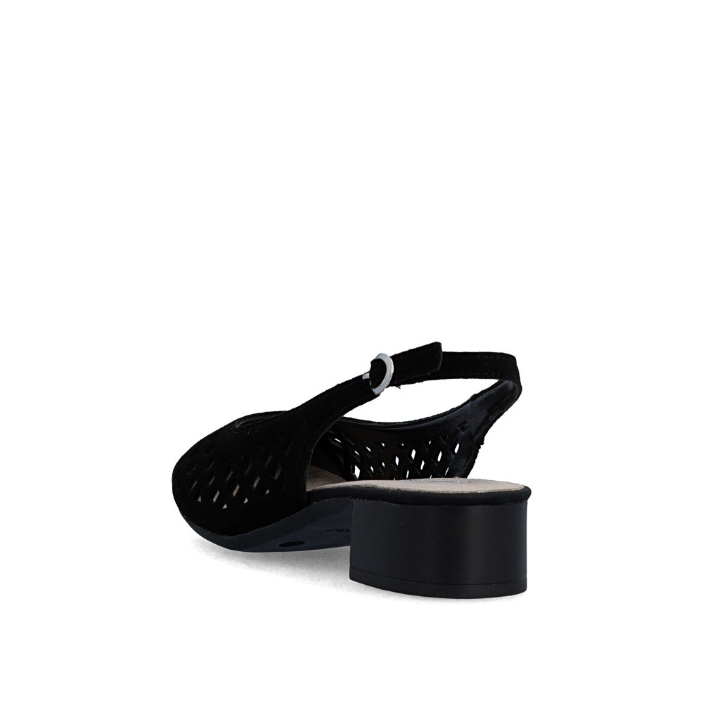 detail Dámské lodičky RIEKER 43457-00 černá S6