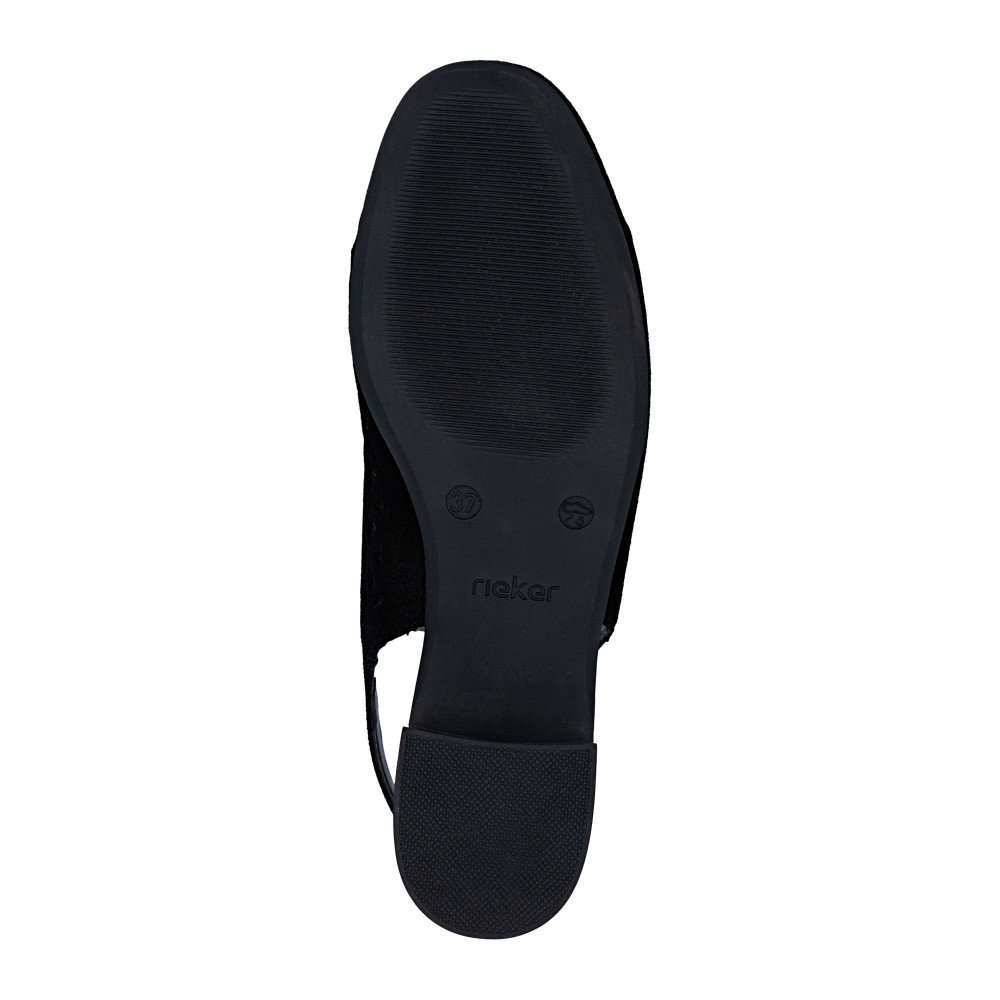 detail Dámské lodičky RIEKER 43457-00 černá S6