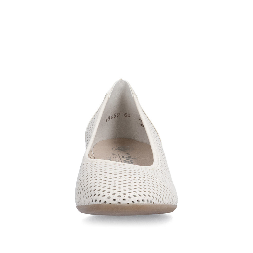 detail Dámské lodičky RIEKER 43459-60 béžová S6