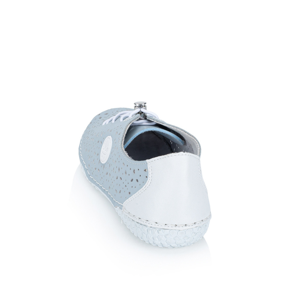 detail Dámské polobotky RIEKER 43656-12 modrá S6