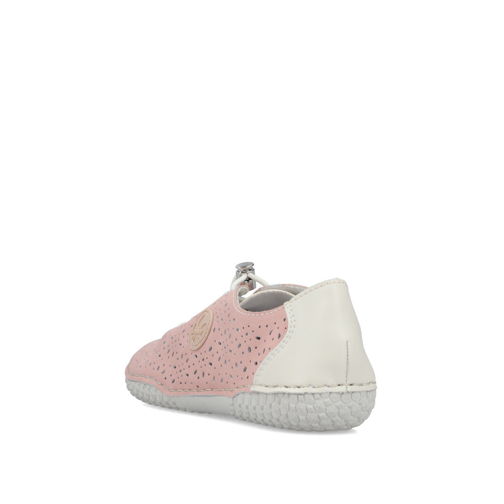 detail Dámské polobotky RIEKER 43656-31 růžová S6