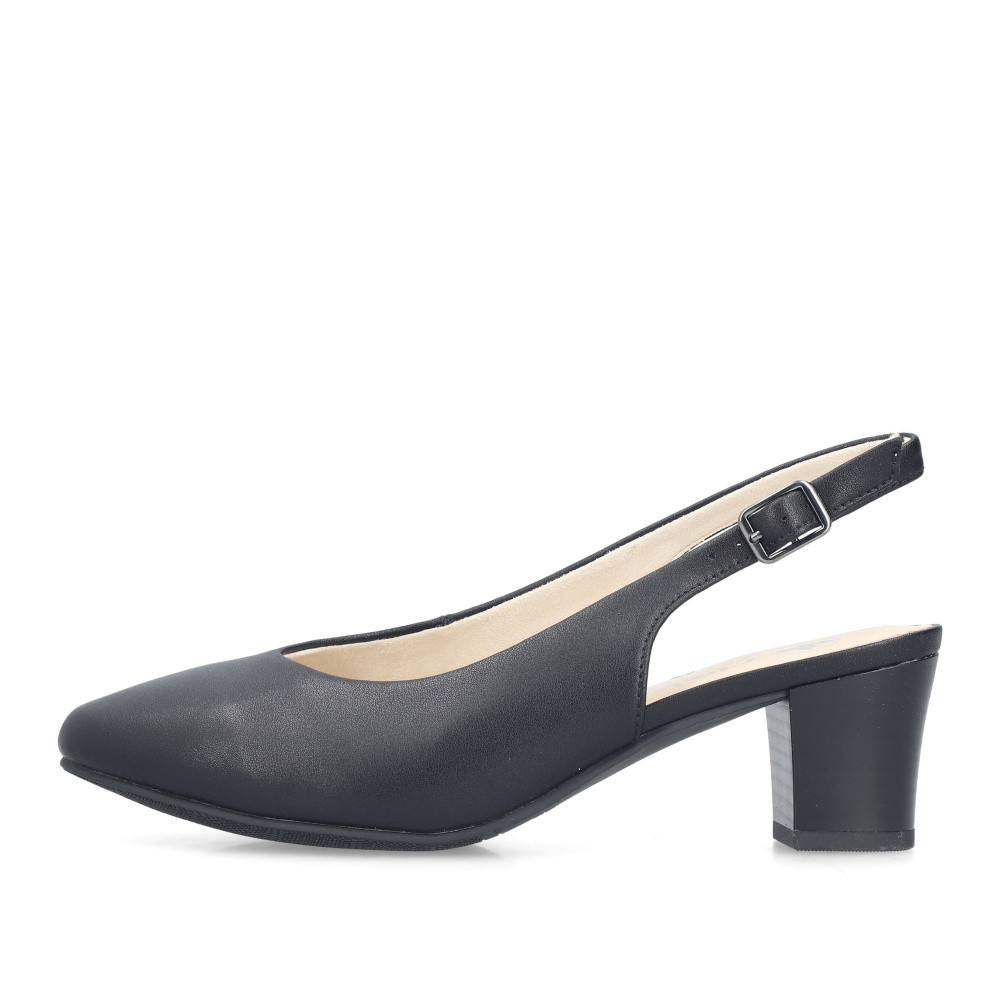 detail Dámské lodičky RIEKER 44651-00 černá S6