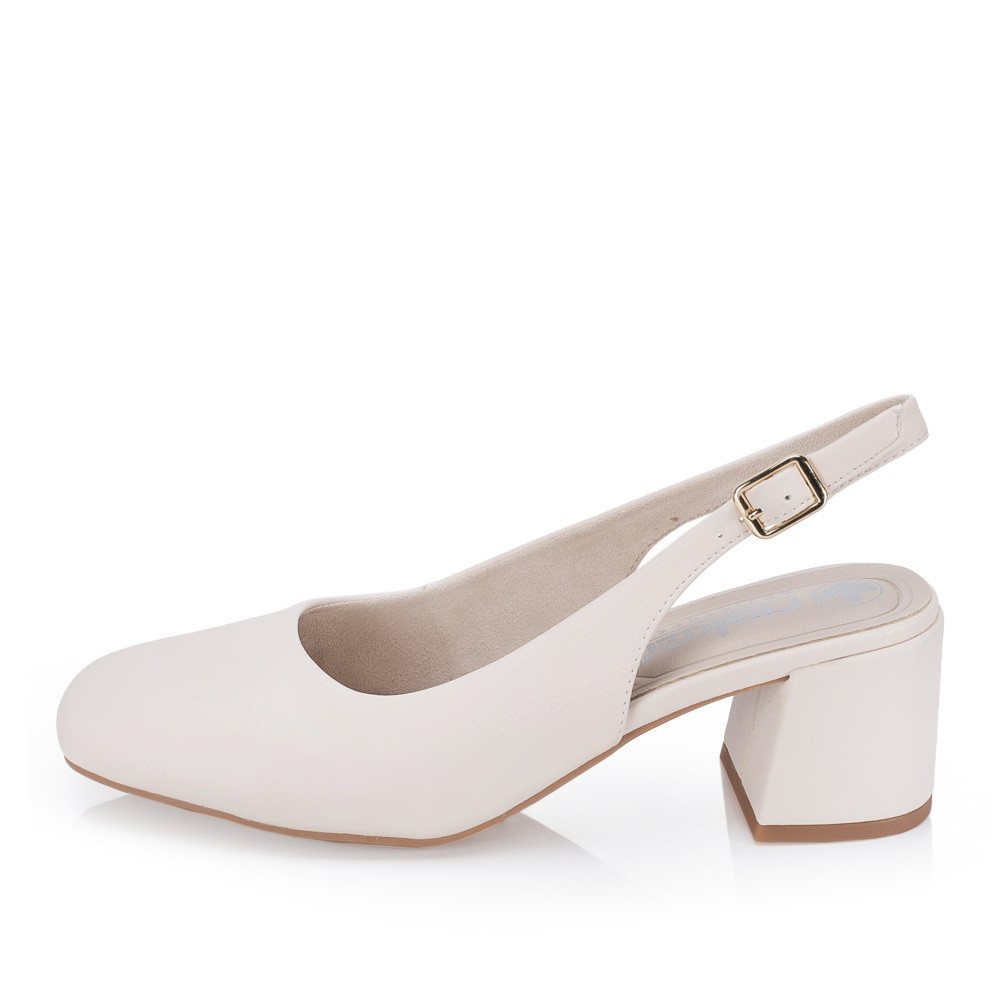 detail Dámské lodičky RIEKER 44751-61 béžová S6