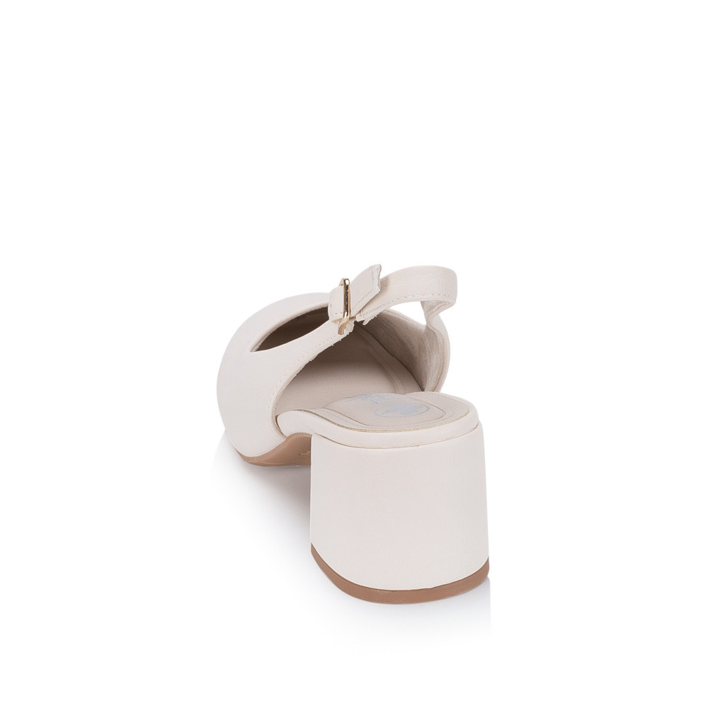 detail Dámské lodičky RIEKER 44751-61 béžová S6