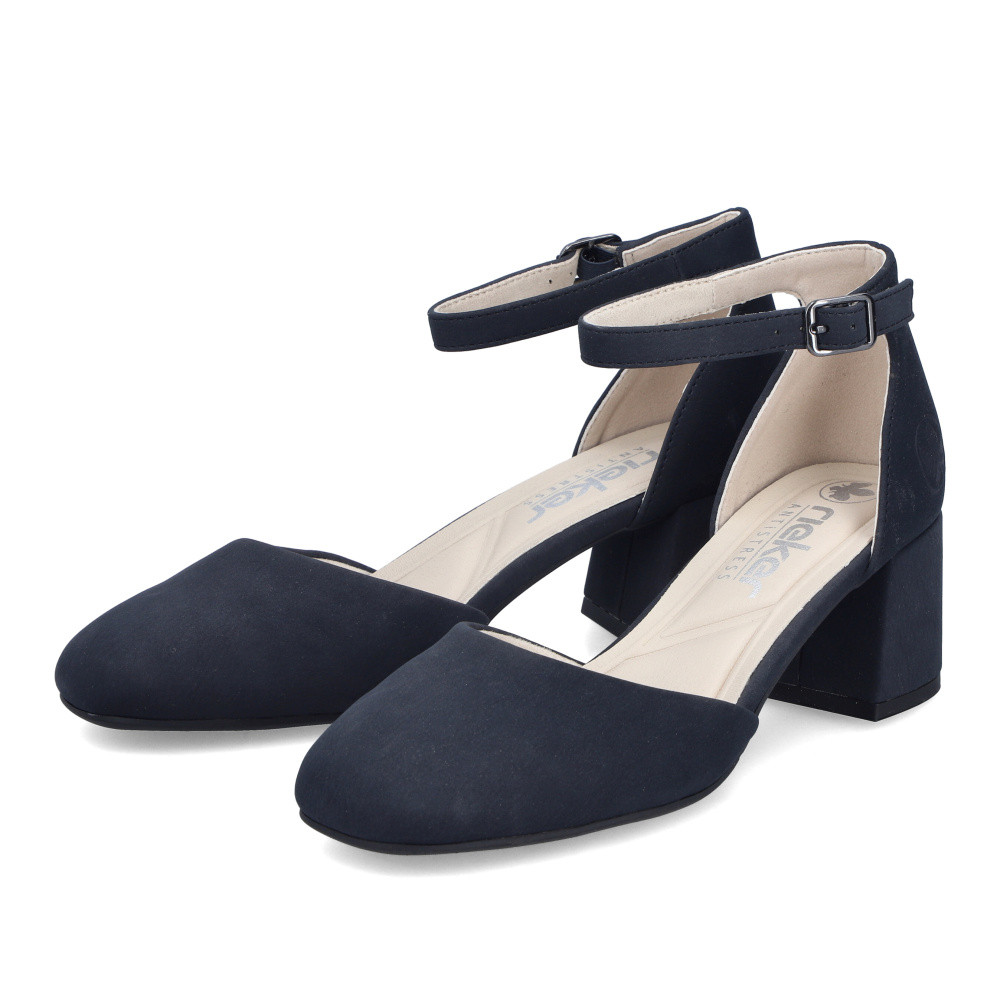 detail Dámské lodičky RIEKER 44762-14 modrá S6