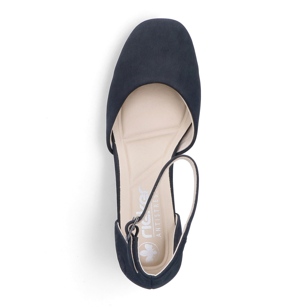 detail Dámské lodičky RIEKER 44762-14 modrá S6