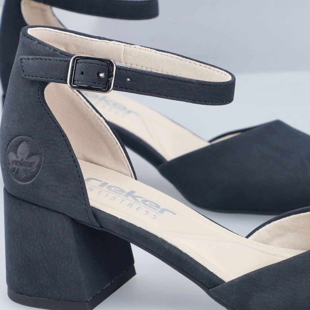 detail Dámské lodičky RIEKER 44762-14 modrá S6