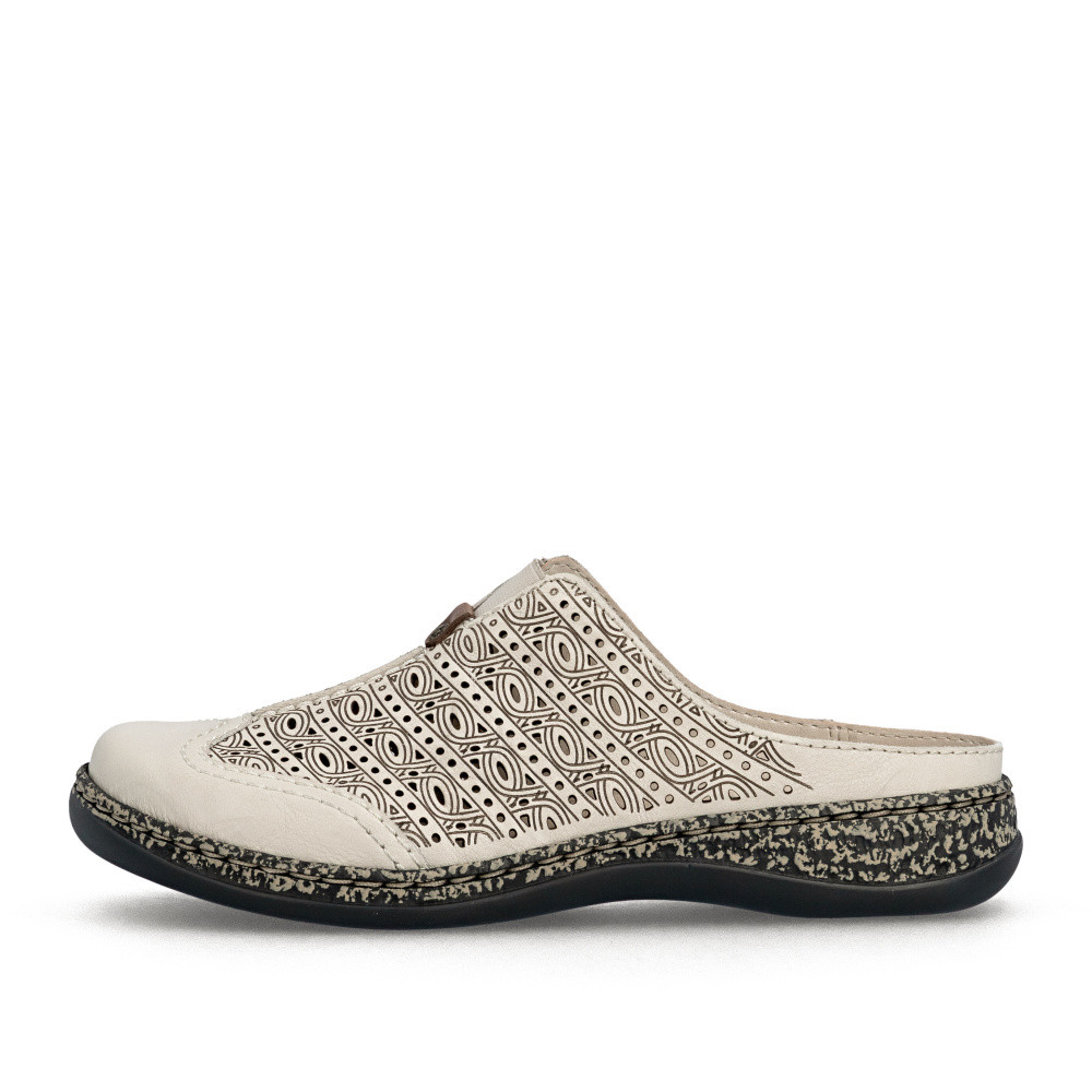 detail Dámské nazouváky RIEKER 46376-60 béžová S6