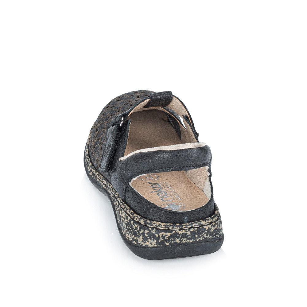 detail Dámské sandály RIEKER 46397-00   BLACK   F/S6