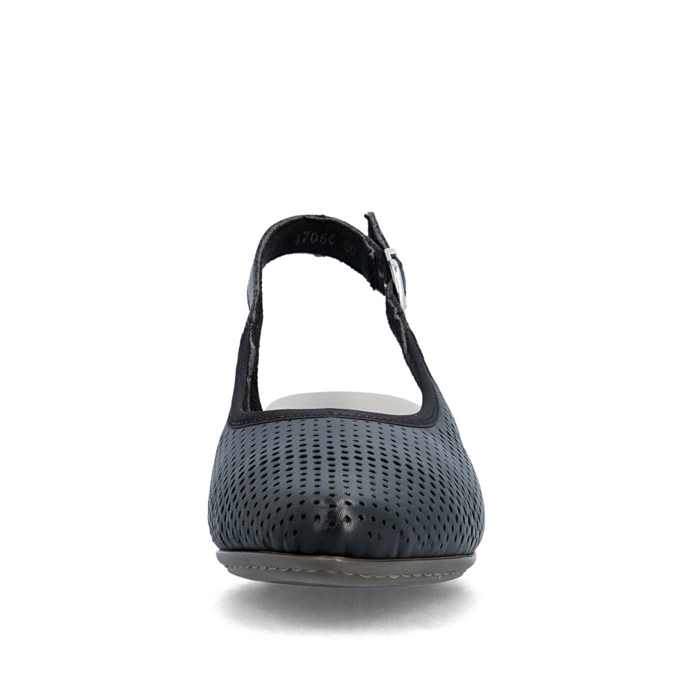 detail Dámské lodičky RIEKER 47066-00 černá S6