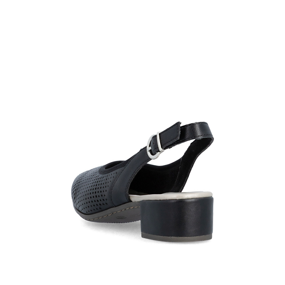 detail Dámské lodičky RIEKER 47066-00 černá S6