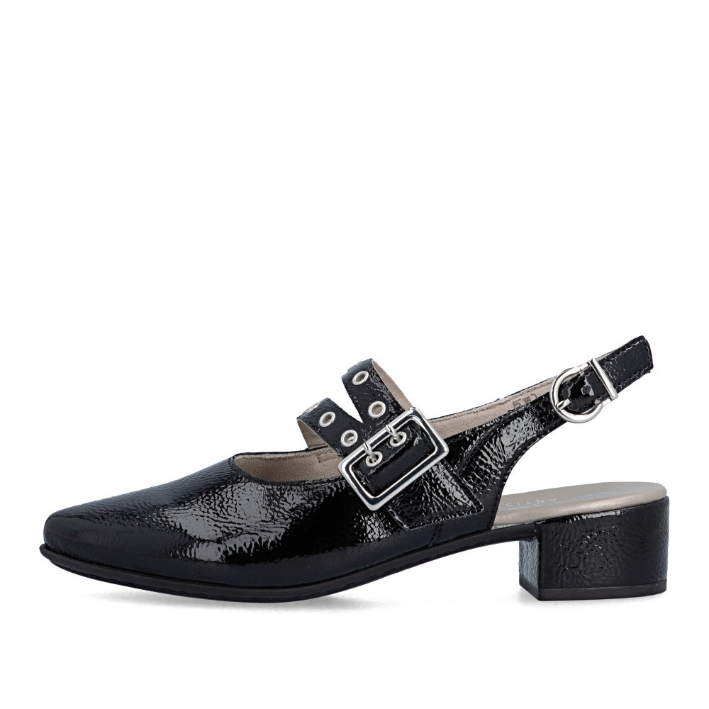 detail Dámské lodičky RIEKER 47071-00 černá S6