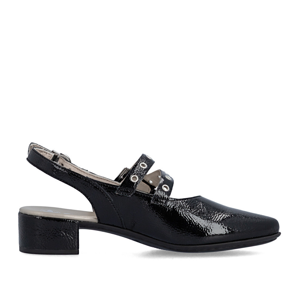 detail Dámské lodičky RIEKER 47071-00 černá S6