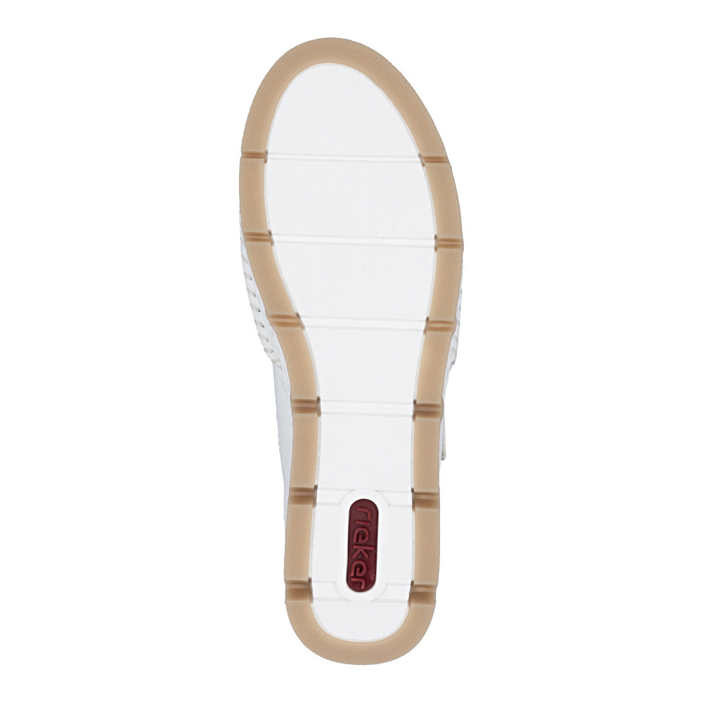 detail Dámske sandále RIEKER 49958-81 biela S6