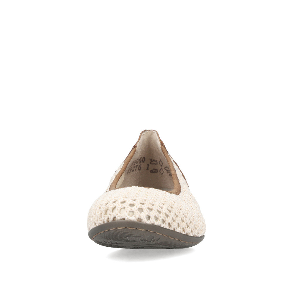 detail Dámské baleríny RIEKER 51960-60 béžová S6