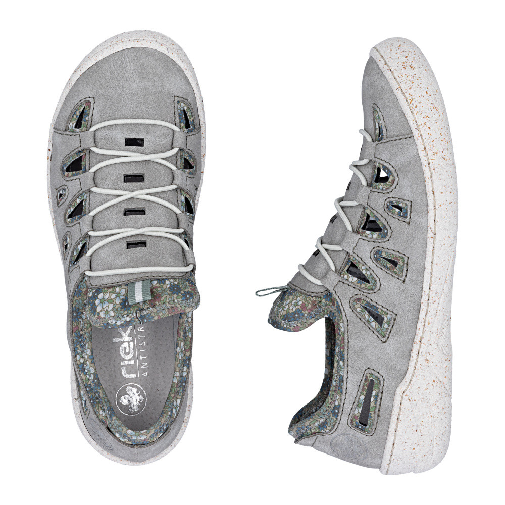 detail Dámské tenisky RIEKER 54551-41 šedá S6