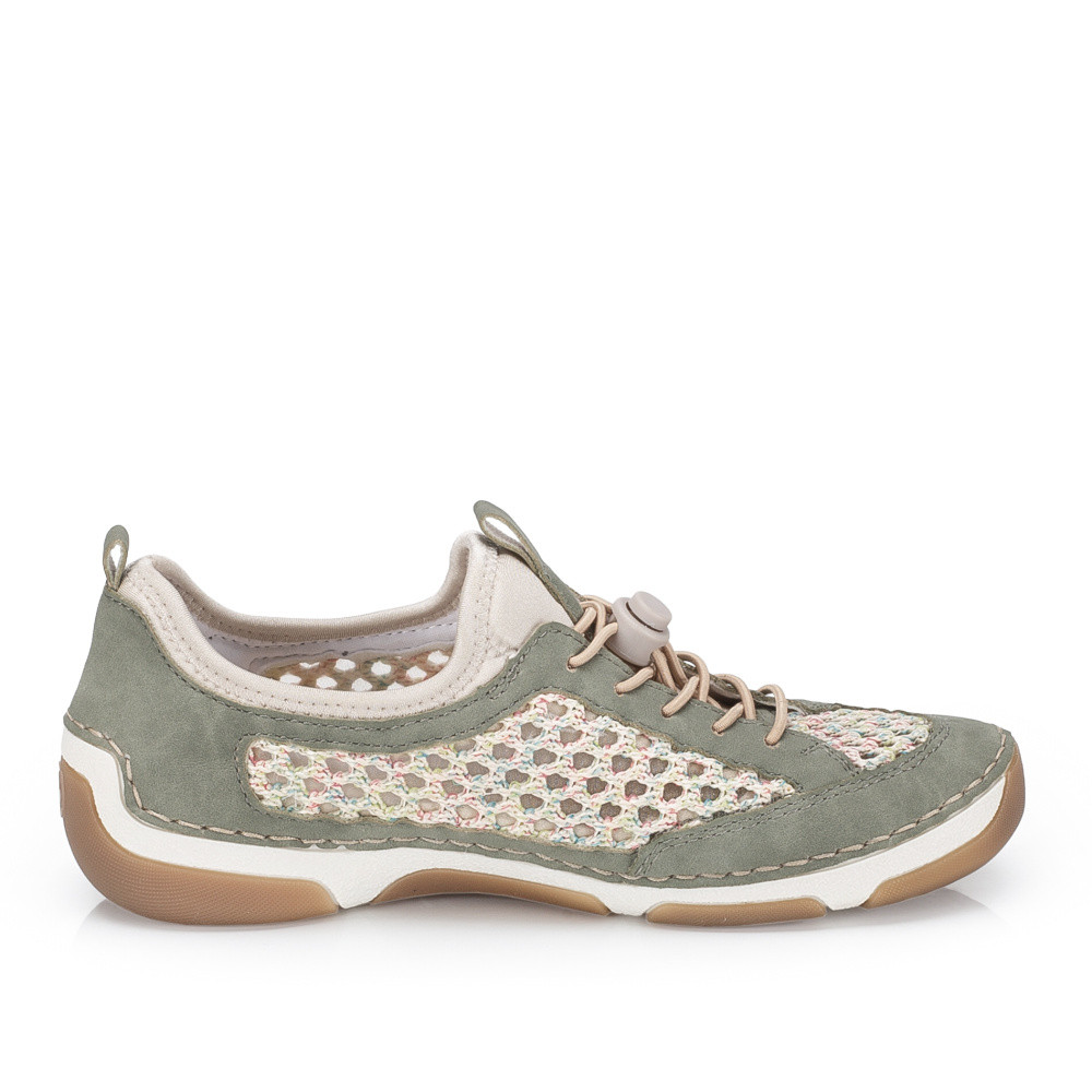 detail Dámské tenisky RIEKER 55960-52 zelená S6