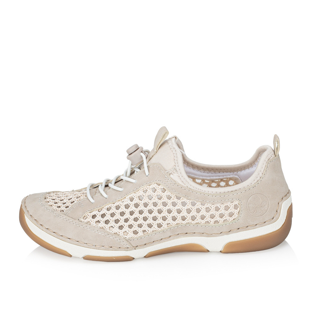 detail Dámské tenisky RIEKER 55960-60 béžová S6