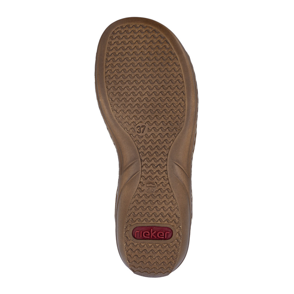 detail Dámské sandály RIEKER 60851-60 béžová S6