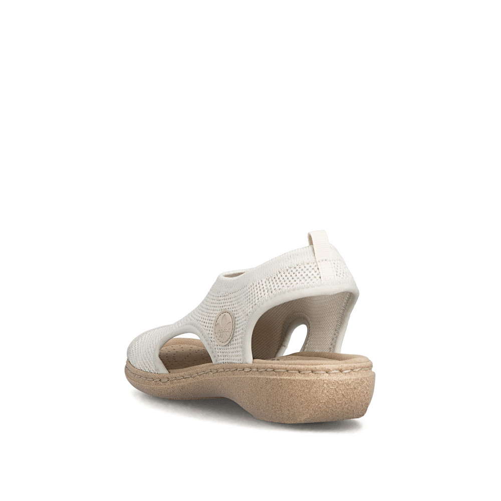 detail Dámské sandály RIEKER 61851-60 béžová S6