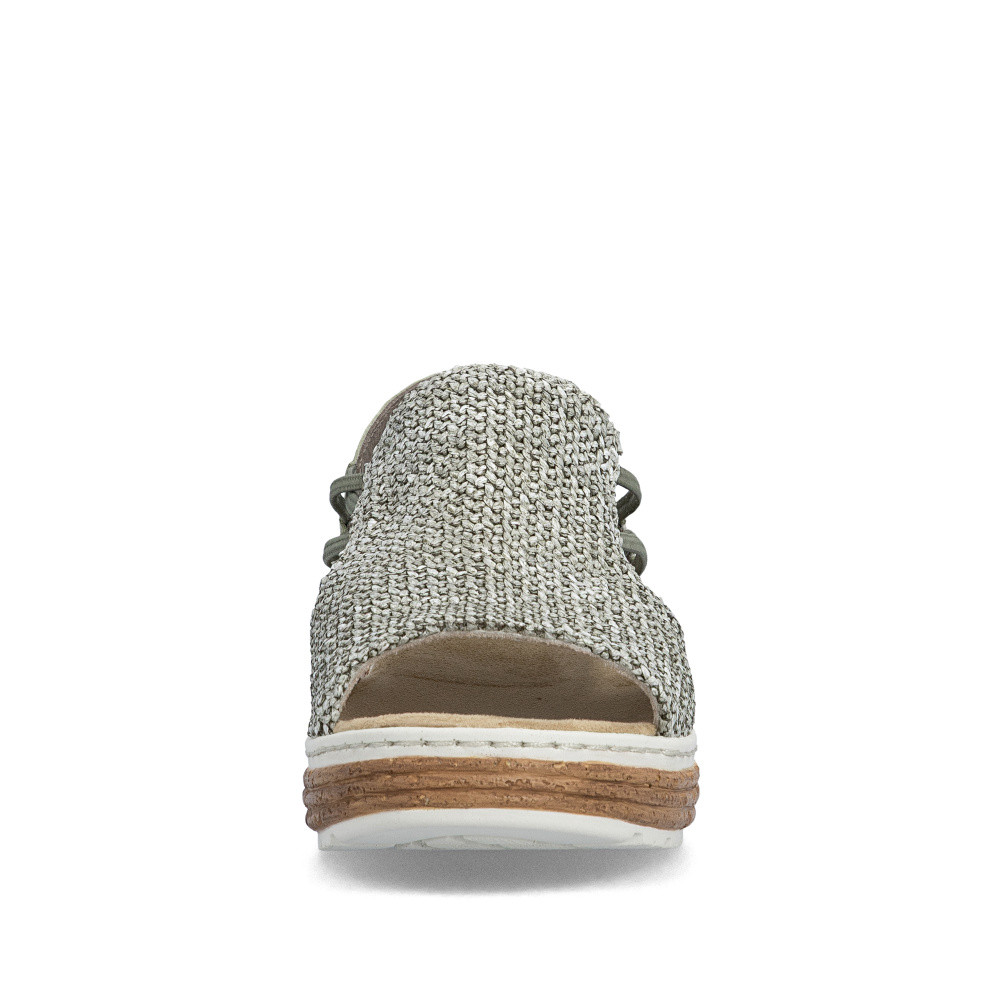 detail Dámske sandále RIEKER 62741-52 zelená S6