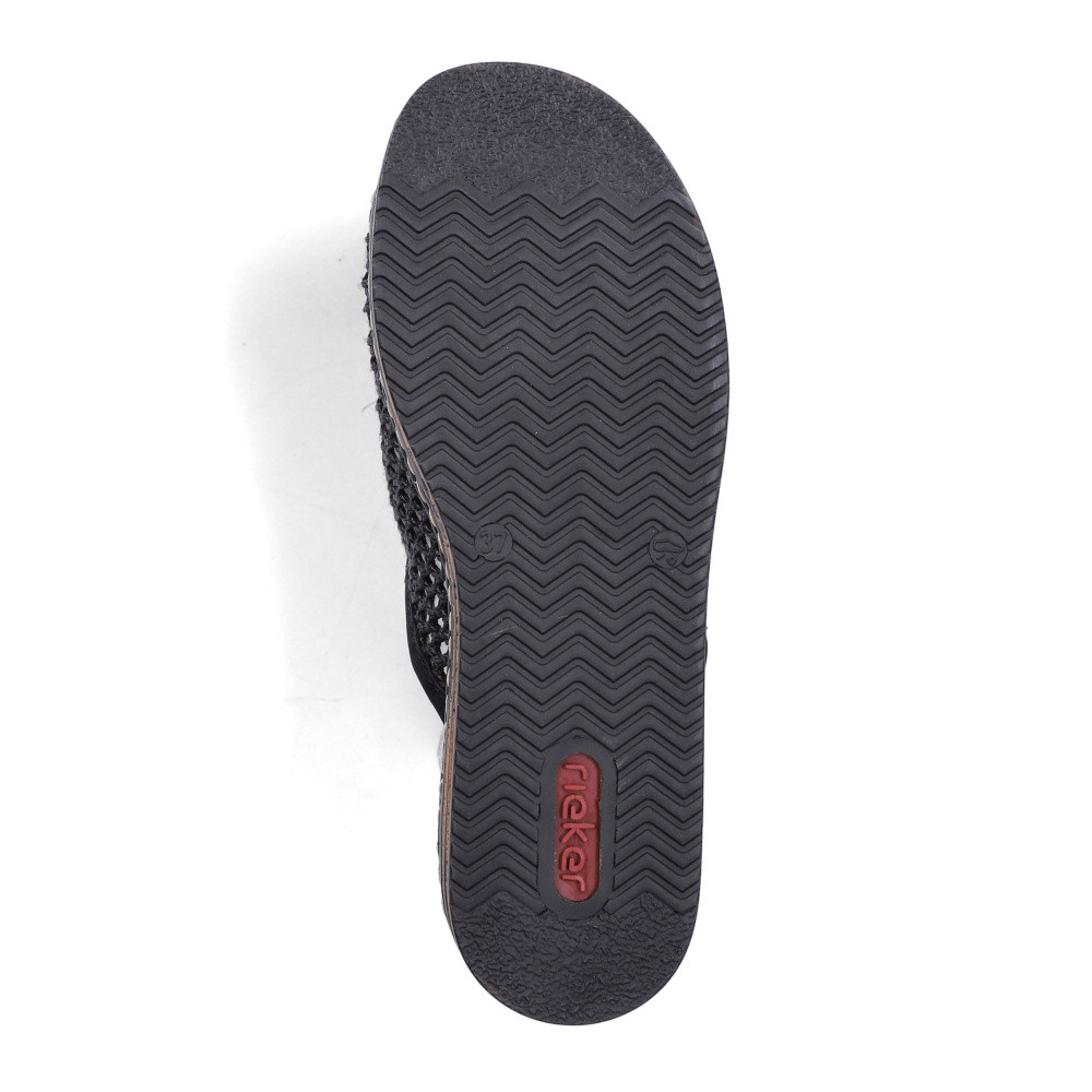 detail Dámské nazouváky RIEKER 62904-00 černá S6